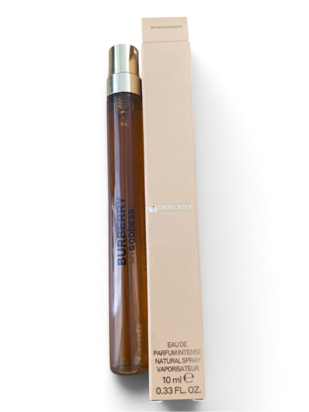 Burberry Goddess - Beige and Brown Travel Spray Perfume